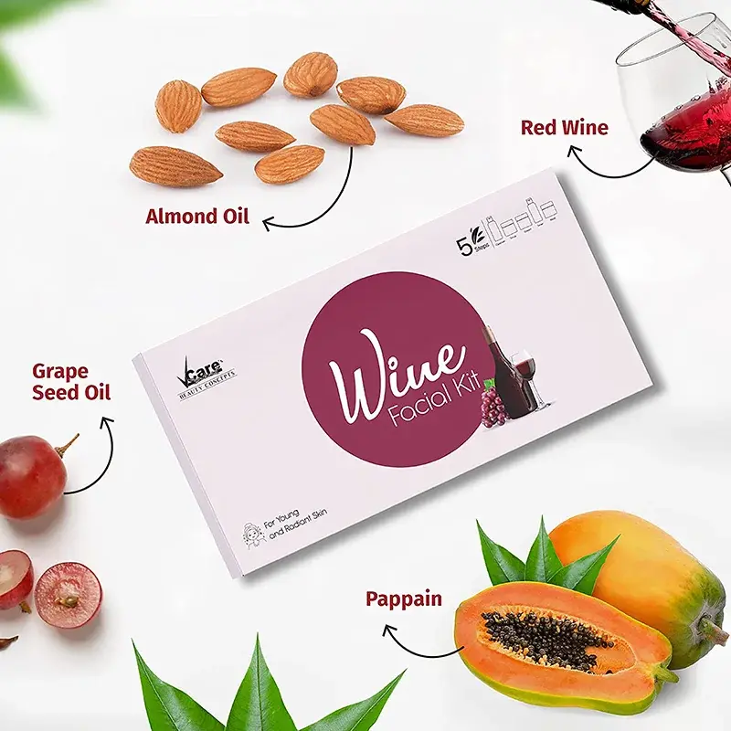 best red wine facial kit